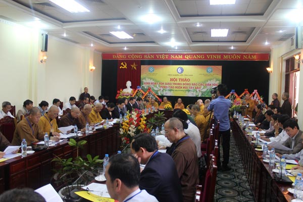 VBS holds seminar on Buddhist activities in Northern mountainous region